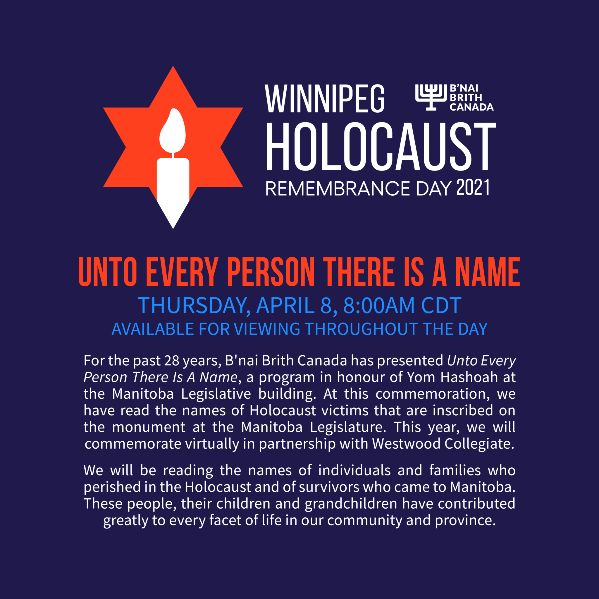 national holocaust remembrance day canada